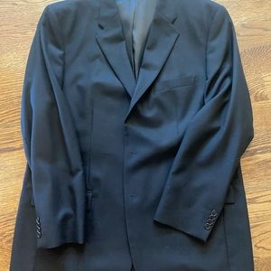 Classic Vintage Talbots black Blazer! Size 46 Long!